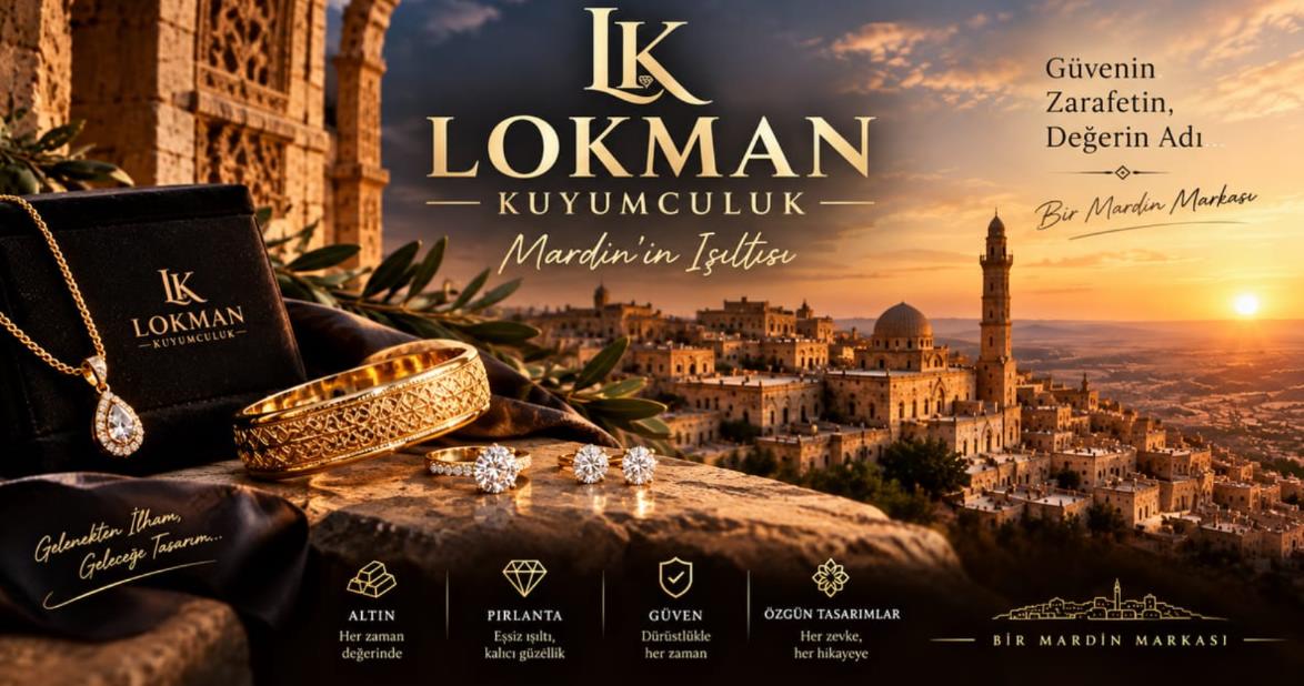 Mardin'in Göz Bebeği Lokman Kuyumculuk