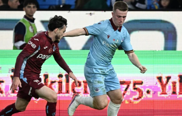 Trabzonspor hazırlık maçında Drogheda United'a 1-0 mağlup oldu!