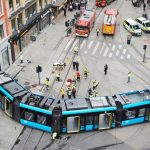 Oslo’da tramvay raydan çıkıp bir mağazaya çarptı: 4 kişi yaralandı