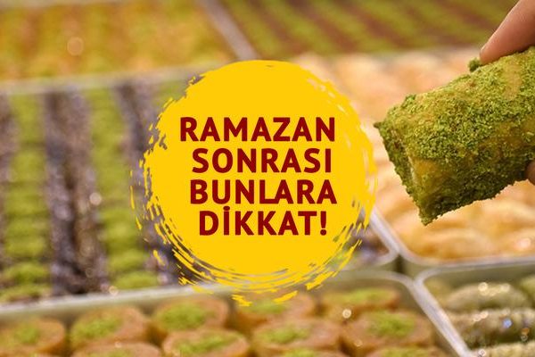 Ramazan ayında oruç tuttuktan sonra beslenmeye dikkat edin: parti tedavileri için “Dì” hayır “uyardıkları …
