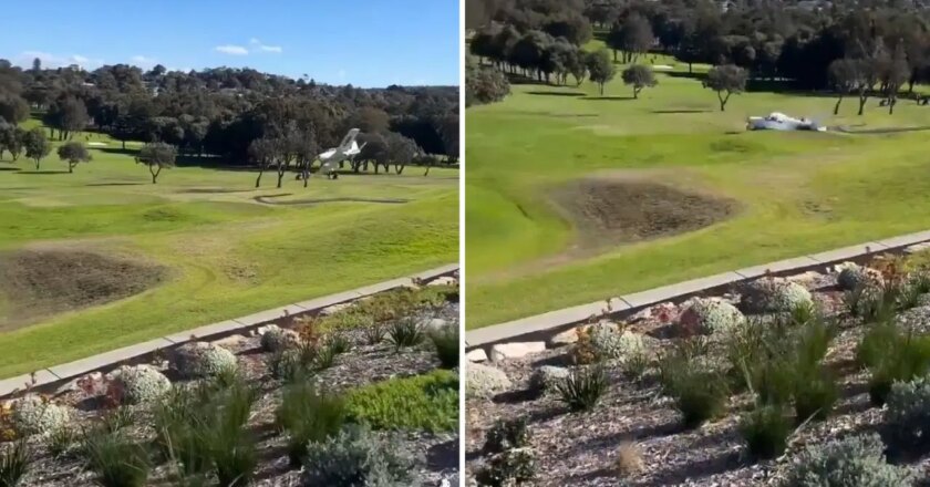 Avustralya’da hafif uçak golf sahasına indi: 2 yaralı – Son Dakika Dünya Haberleri
