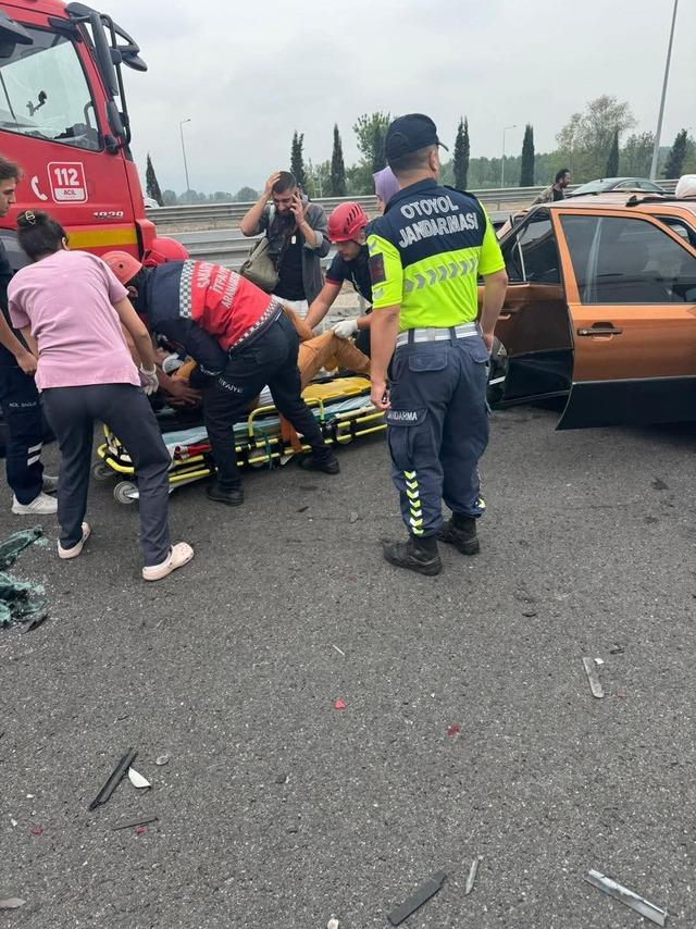 Aracın otoyolda yıkılmaya geri döndüğü kazada değişir: Karı koca Hastanede Öldü 2