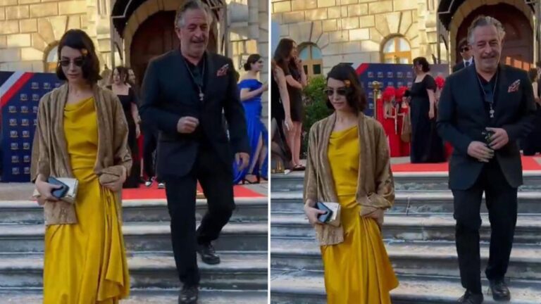 Cem Yılmaz ve Ahu Yağtu mezuniyette buluştu! Nafaka krizi unutuldu