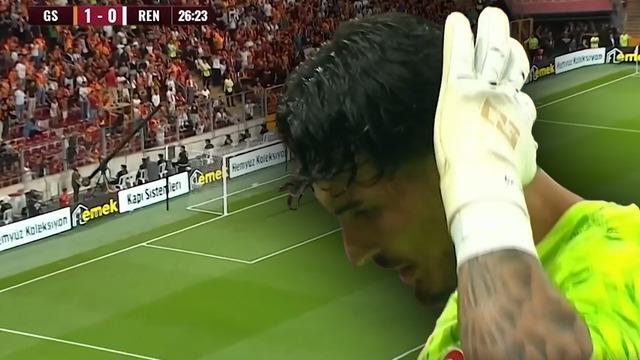 Rennes maçında Galatasaray’da Uğurcan Çakır’dan büyük hata!